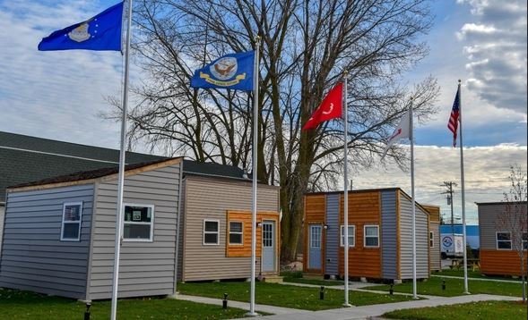 Wisconsin Tiny Home Village To Increase Housing for Homeless Veterans