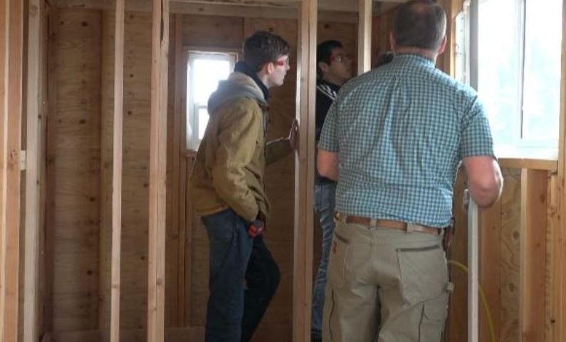 Idaho High School Students Build Tiny House To Be Raffled