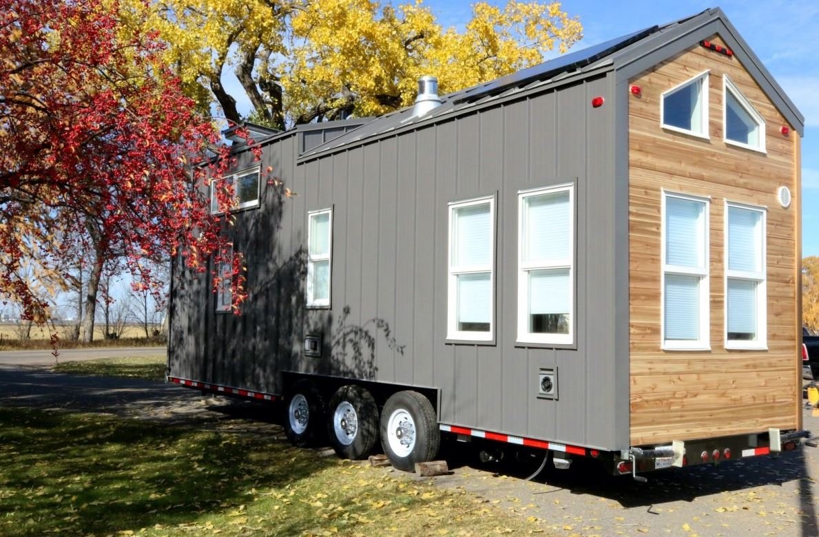 Canadian Builder Gives Tiny Home with a Photo voltaic Air Heater