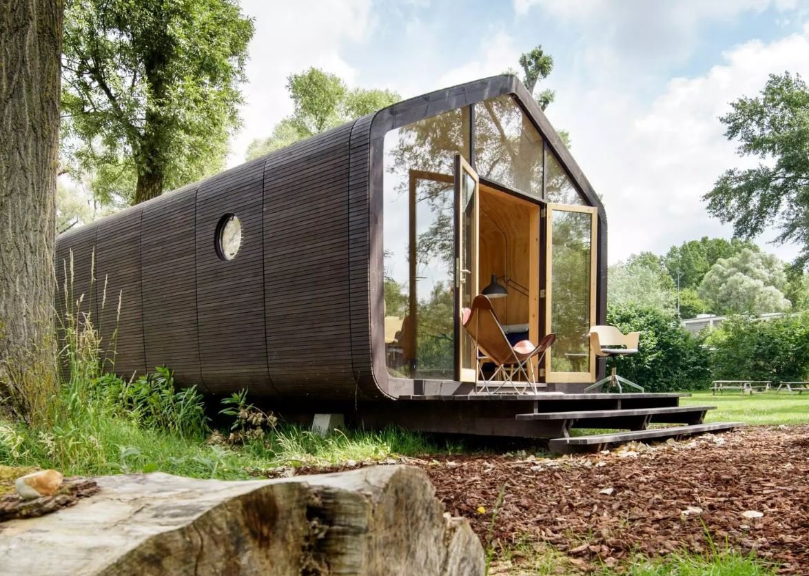 This Modular Tiny Home is Utterly Made from Cardboard