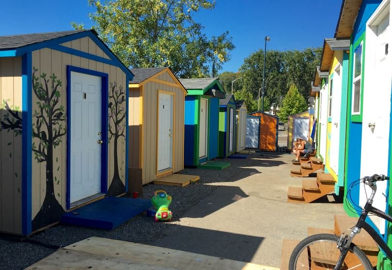 Seattle Quick-tracks Tiny Home Village for the Homeless